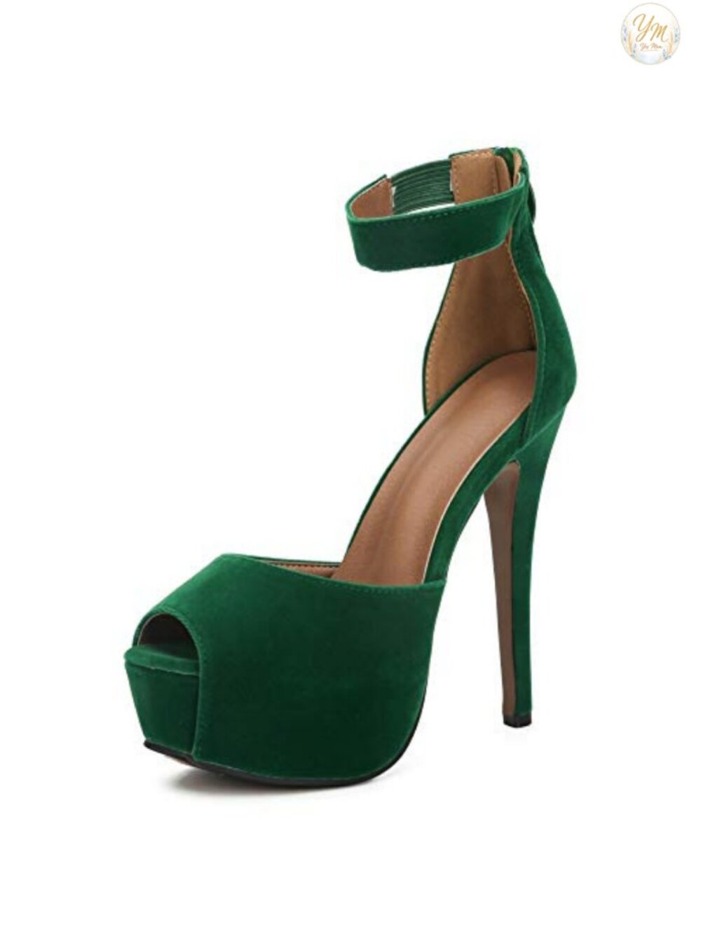 MAIERNISI JESSI Women's Platform High Heel Sandals with Peep Toe and Stiletto